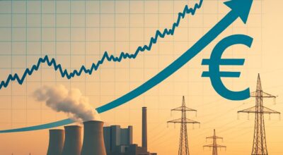 Grafik zur Energiepreiserhöhung