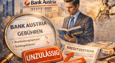 Bank Austria - Kreditgebühren